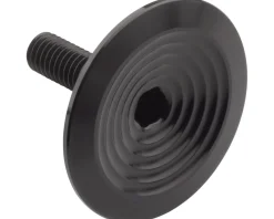Absolute Black Headsets & Spacers|Integrated Top Cap for Headset (Black)