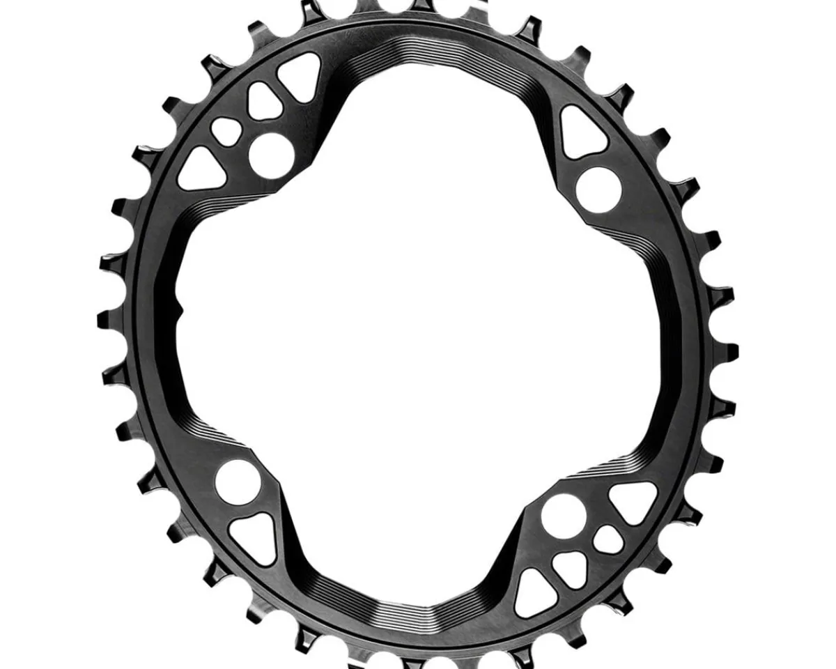 Absolute Black Chainrings & Accessories|Oval Mountain Chainrings (Black) (1 x 10/11/12 Speed) (Single) (104mm BCD) (36T)