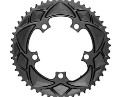 Absolute Black Chainrings & Accessories|Round Chainring (Black) (2 x 10/11/12 Speed) (110mm BCD) (Outer) (52T)