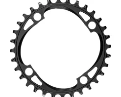 Absolute Black Chainrings & Accessories|Round Chainring (Black) (1 x 10/11/12 Speed) (Narrow-Wide) (Single) (32T) (104mm BCD)