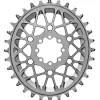 Absolute Black Chainrings & Accessories|SRAM T-Type Oval 8-Blot Direct Mount Chainring (Titanium Grey) (Single) (30T) (3mm Offset/Boost)