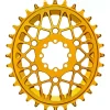 Absolute Black Chainrings & Accessories|SRAM T-Type Oval 8-Blot Direct Mount Chainring (Gold) (Single) (30T) (3mm Offset/Boost)