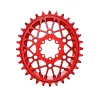 Absolute Black Chainrings & Accessories|SRAM T-Type Oval 8-Blot Direct Mount Chainring (Red) (Single) (30T) (3mm Offset/Boost)