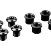 Absolute Black Chainrings & Accessories|T-30 Chainring Bolt Set (4x Bolts & Nuts) (Long)