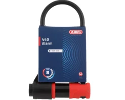 Abus Bike Locks|440A Alarm U-Lock (4 x 9