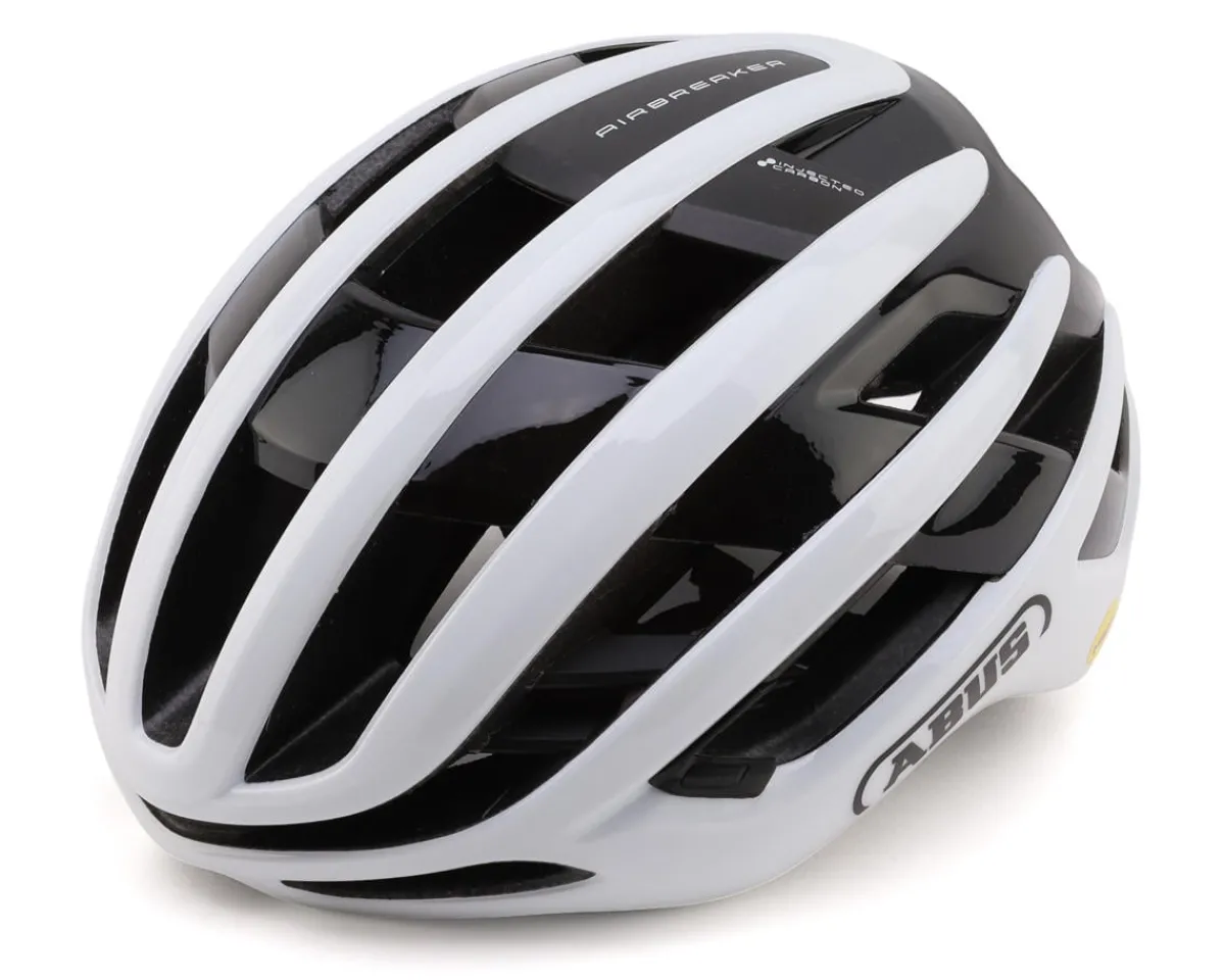 Abus Helmets|Helmets|AirBreaker 2.0 MIPS Helmet (Shiny White) (M)