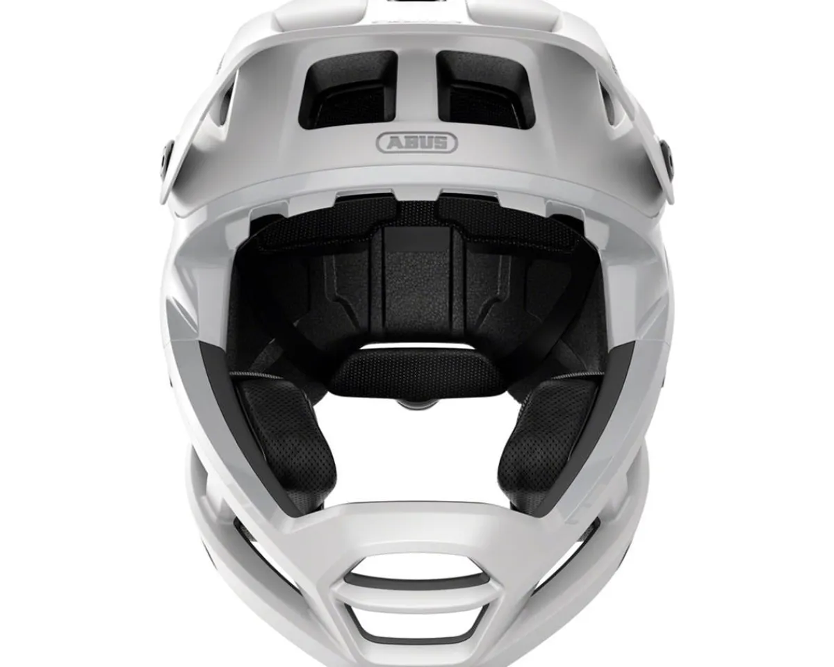 Abus Helmets|Helmets|AirDrop MIPS Full Face Helmet (Polar White) (52-58cm) (S/M)