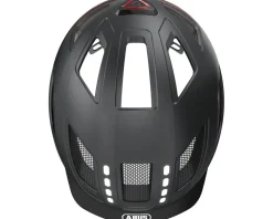 Abus Helmets|Helmets|Hyban 2.0 Urban Helmet (Signal Black) (52-58cm) (M) (w/Rear LED)
