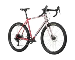 All-City Gravel Bikes|Gorilla Monsoon Gravel Bike (Hotberry Rhubarb) (Shimano GRX) (49cm) (650b)