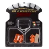 Alligator Brakes|Turbo Disc Brake Pads (Organic) (w/ Fins) (SRAM Guide, Avid Trail) (1 Pair)