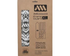 All Mountain Style Frame Protection & Decals|Honeycomb Frame Guard Extra (Grey) (Bear)