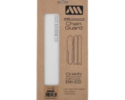 All Mountain Style Frame Protection & Decals|Honeycomb Chain Guard (Clear/Silver)