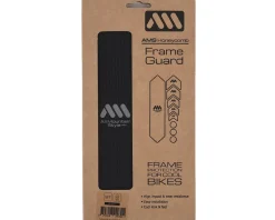 All Mountain Style Frame Protection & Decals|Honeycomb Frame Guard (Black)