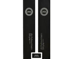 All Mountain Style Frame Protection & Decals|Honeycomb Chain Guard (Black/Silver)