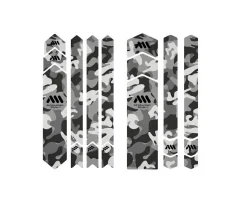 All Mountain Style Frame Protection & Decals|Honeycomb Full Frame Guard (Clear/Camo)