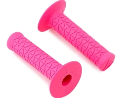 A'ME Grips & Handlebar Tape|Tri Grips (Fluorescent Pink) (125mm)