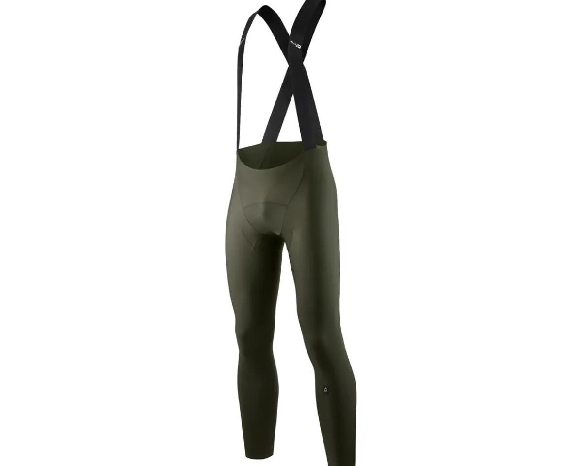 Assos Tights & Pants|Mille GT Spring Fall Bib Tight (S11) (Deep Green) (L) (w/ Chamois)