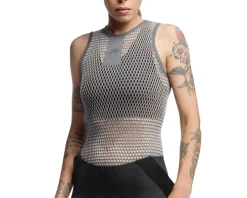 Assos Base Layers|Summer Essentials|Racing NS Sleeveless Skin Layer P1 Base Layer (Ice Grey) ( Size I)