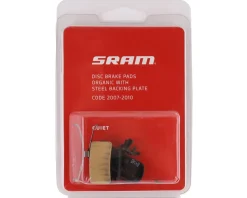 Avid Brakes|Disc Brake Pads (Organic) (1 Pair) ( Code 2007-10) (Steel Back)