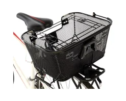 Axiom Racks, Fenders, & Trailers|Pet Basket (Black) (Mounts For Handlebars & Rack)