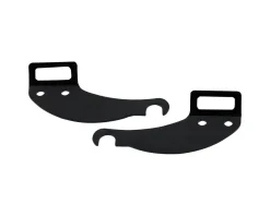Axiom Racks, Fenders, & Trailers|Streamliner Nutted Axle Kit (Black) (For 10mm Axles)