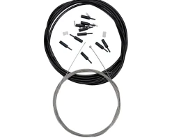 Aztec Cables & Housing|Shifter Cable & Housing Set (Black) (For Shimano/SRAM) (1.1mm) (2200mm)