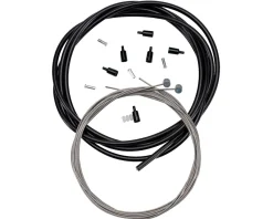 Aztec Brakes|Cables & Housing|Super Slic Brake Cables (Black) (Stainless) (2 Pack) (1.5mm) (1800mm) (Mountain Cable) (w/ Housing)