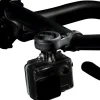 Bar Fly Bike Computers|Mounts & Handlebar Accessories|4 TT Multi Device Mount System (Black) (24/22.2mm) (Time Trial/Tri) (Garmin/Wahoo/GoPro & More)