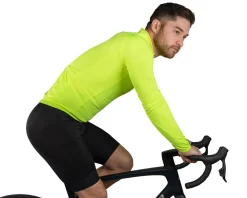 Bellwether High Vis & Reflective|Jerseys|Men's Draft Long Sleeve Jersey (Hi-Vis) (M)