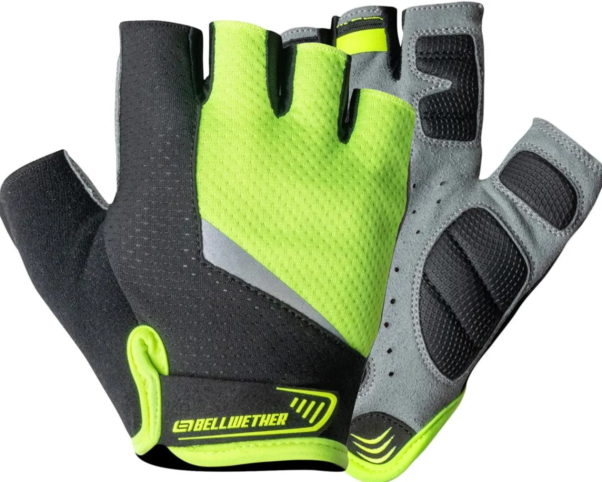 Bellwether Clothing Accessories|High Vis & Reflective|Men's Ergo Gel Gloves (Hi-Vis) (L)