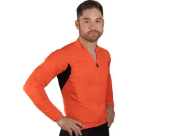 Bellwether Jerseys|Sol-Air UPF 40+ Long Sleeve Jersey (Orange) (M)