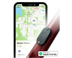 BikeBac Bottle Cages & Mounts|Holiday Shopping|Tracker (Black) (Apple Find My)
