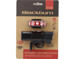 Blackburn Bike Lights|Dayblazer 1500 Headlight & Tail Light Set (Black)