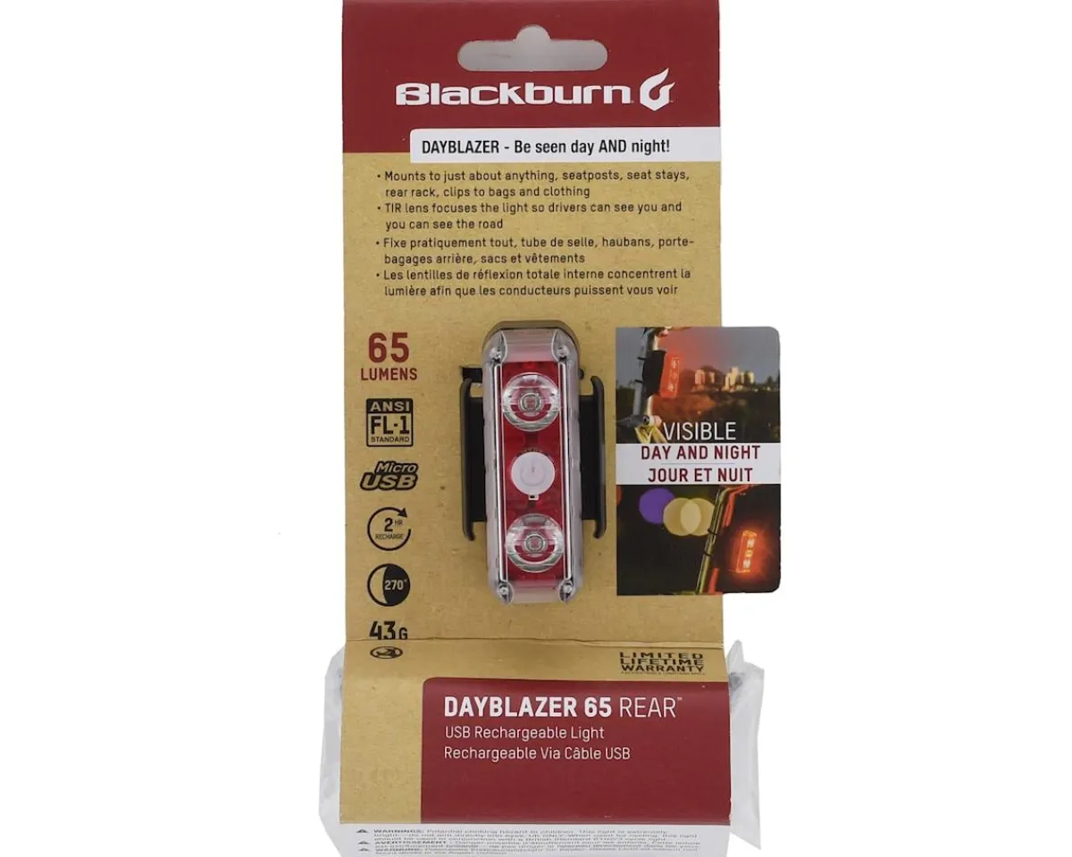 Blackburn Bike Lights|Dayblazer 65 Rear Light (Black)