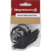 Blackburn Mounts & Handlebar Accessories|Bike Lights|Dayblazer 125 Rear Light Mount Kit (Black) (includes O-Rings)
