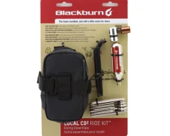 Blackburn Bags & Packs|Pumps & Co2|Local CO2 Ride Kit (Black) (0.4L)
