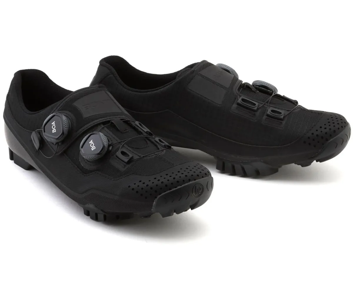 Bont Shoes|Shoes, Socks, & Footwear|Riot G Gravel/XC MTB Shoes (Black) ( 39) (Standard Width)