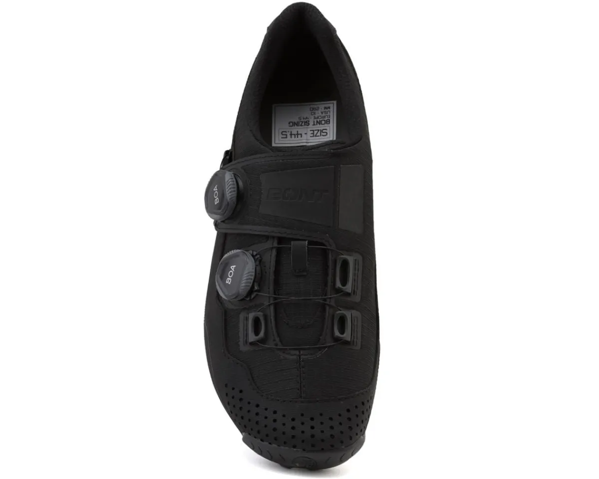 Bont Shoes|Shoes, Socks, & Footwear|Riot G Gravel/XC MTB Shoes (Black) (Wide Fit/Asian Fit) ( 44) (Wide)