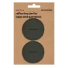 Bookman Clothing Accessories|High Vis & Reflective|Reflective Pins (Black) (Pair)