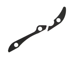 Bosch E-Bike Parts|Damping Films (2 Pieces) (BDU2XX)