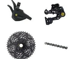 Box Groupsets|Four Prime 9 Groupset (8 Speed) (Multi Shift) (11-42T)