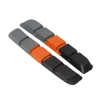 Box Brakes|One V-Brake Pad Inserts (Black/Orange/Grey) (1 Pair)