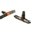 Box Brakes|One V-Brake Pads (Black) (1 Pair) (Threaded)