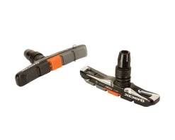 Box Brakes|One V-Brake Pads (Black) (1 Pair) (Threaded)
