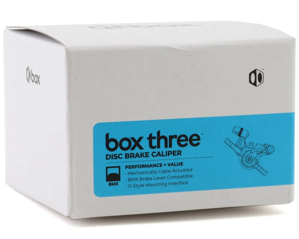 Box Brakes|Three Disc Brake Caliper (Black) (Mechanical) (Front or Rear) (Post Mount)