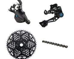 Box Groupsets|Three Prime 9 Groupset (9 Speed) (X-Wide Cage) (Multi Shift) (11-50T)