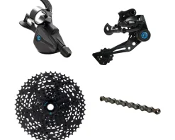 Box Groupsets|Three Prime 9 Groupset (9 Speed) (Wide Cage) (Multi Shift) (11-46T)
