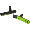 Box Brakes|Three V-Brake Pads (Green) (1 Pair) (Threaded)