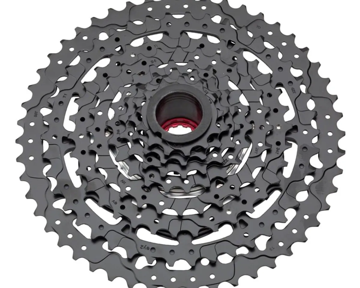 Box Cassettes|Two Prime 9 Cassette (Black) (9 Speed) (Shimano HG) (11-50T)