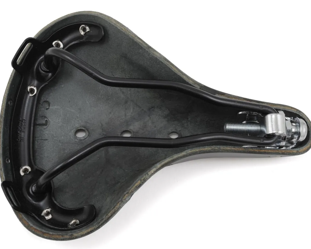 Brooks Saddles & Seats|B17 Women's Saddle (Black) (Black Steel Rails) (177mm)